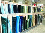 Sheet glass for hobby or professional use, a wide variety of colors and textures